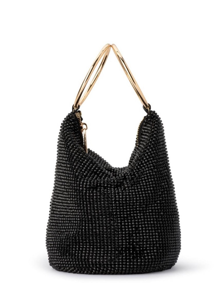 OLGA BERG ELLIE CRYSTAL BAG