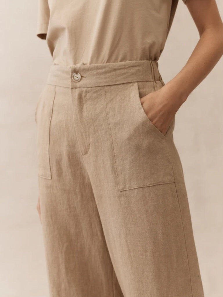 LITTLE LIES JUDE LINEN PANTS