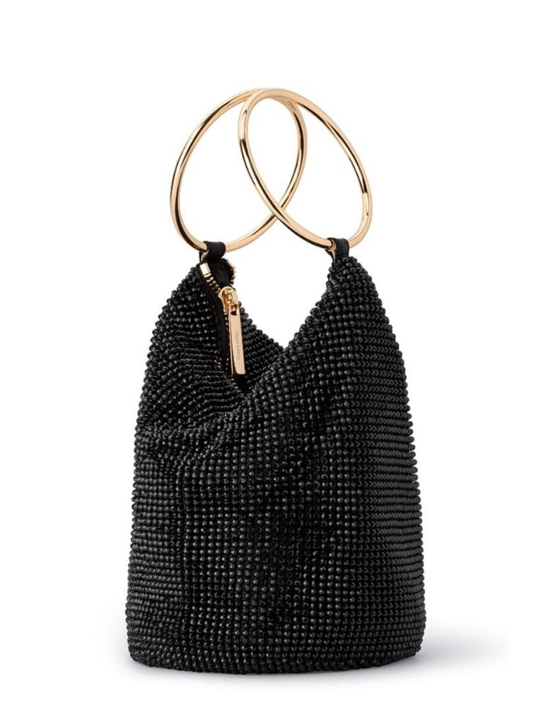 OLGA BERG ELLIE CRYSTAL BAG