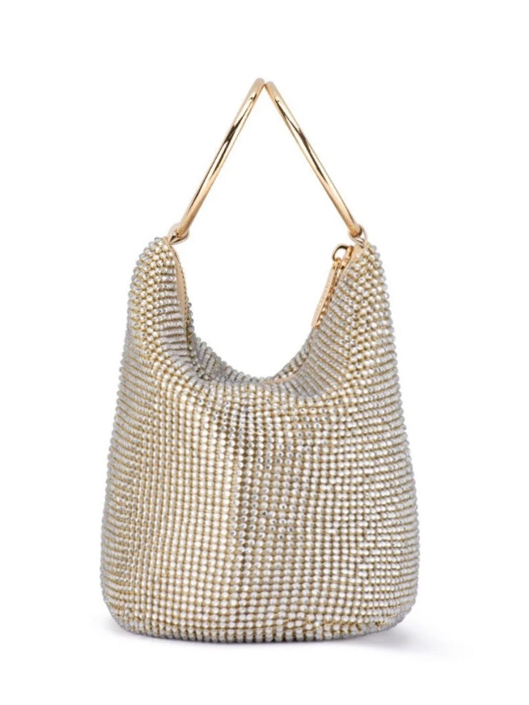 OLGA BERG ELLIE CRYSTAL BAG