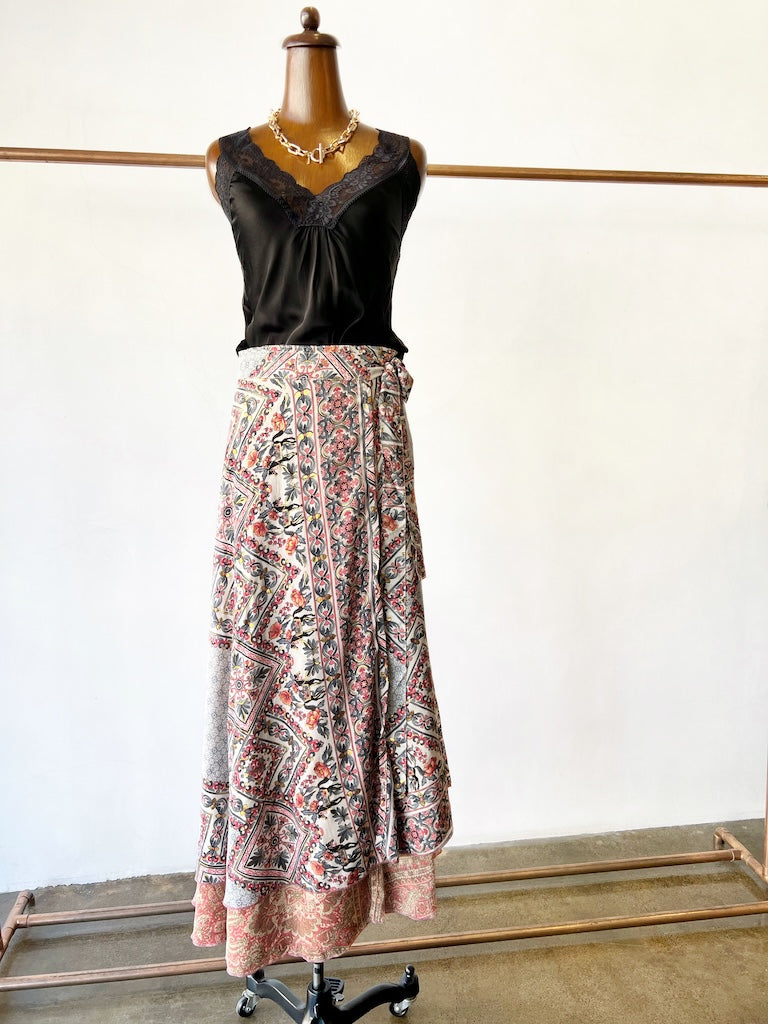 CIENNA CRYSTAL WRAP SKIRT