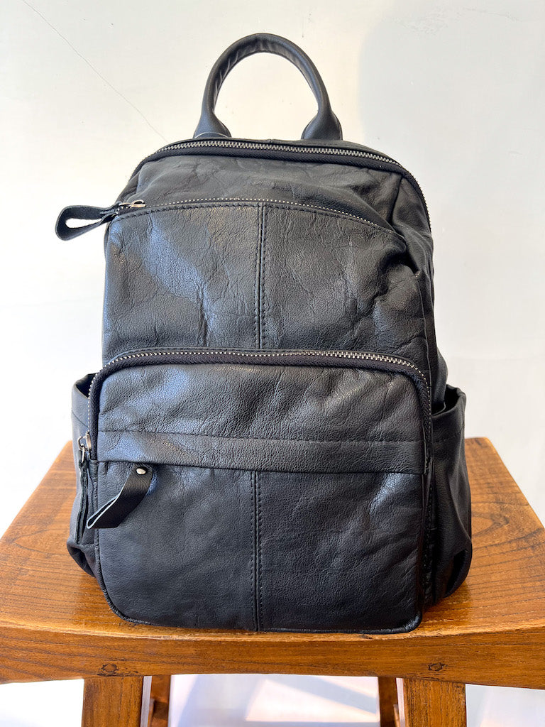 INZAGI ZIPPED BACKPACK