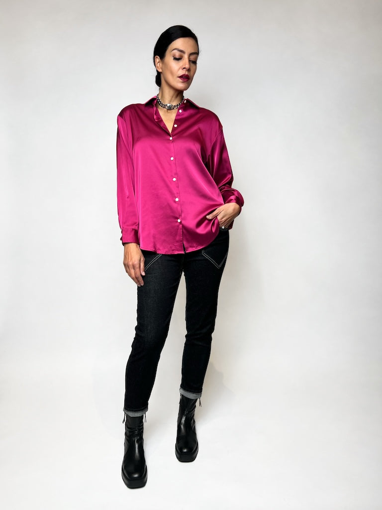 INZAGI SANTINA BOYFRIEND SHIRT