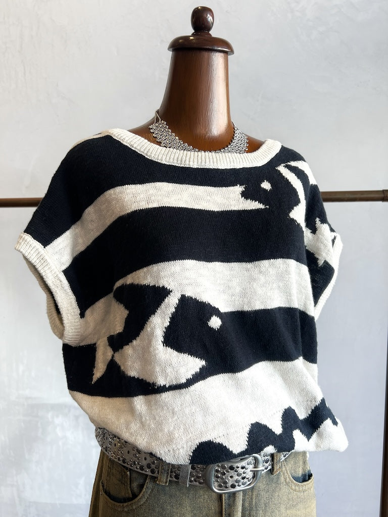 INZAGI REEF KNIT TOP