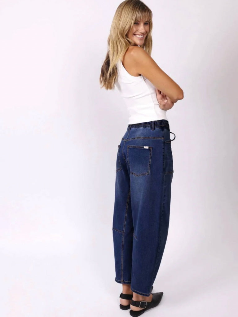 MONACO LEO BARREL JEANS