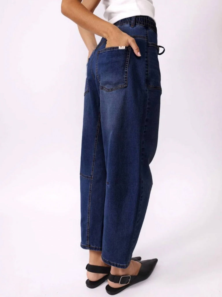 MONACO LEO BARREL JEANS