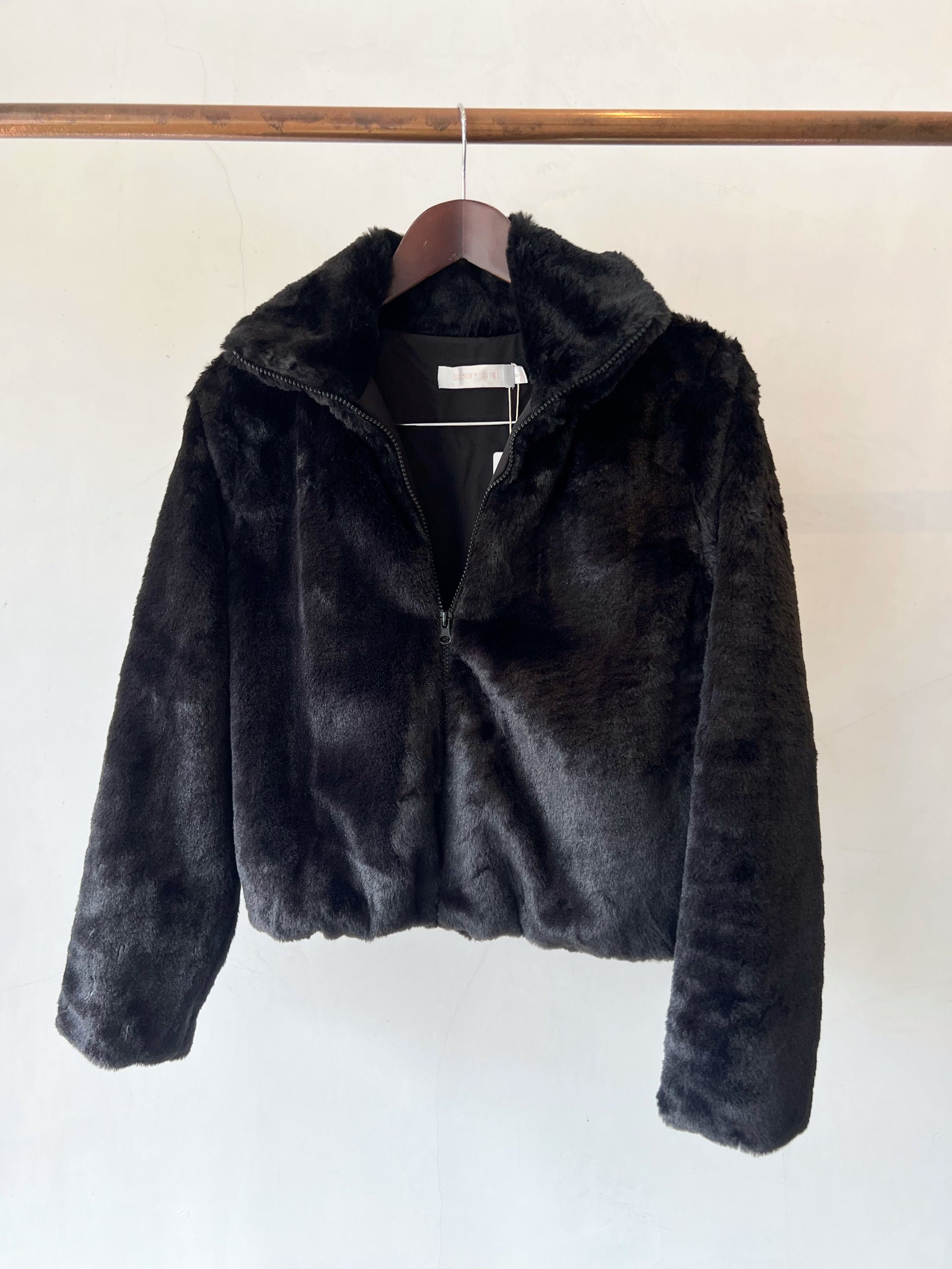 FARRAH FUR BOMBER