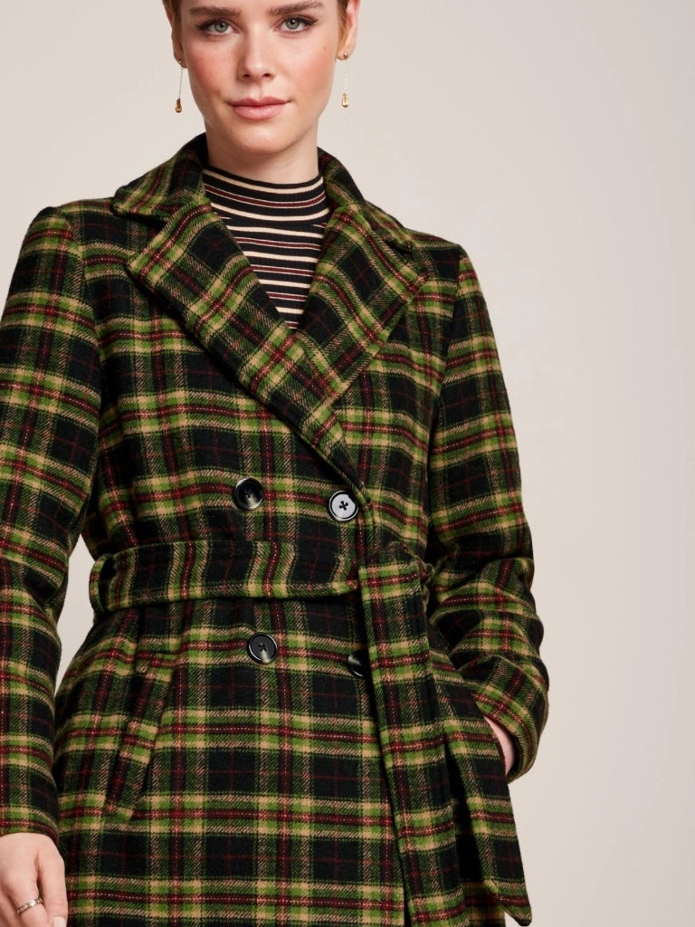 KING LOUIE ROBIN CHECK COAT