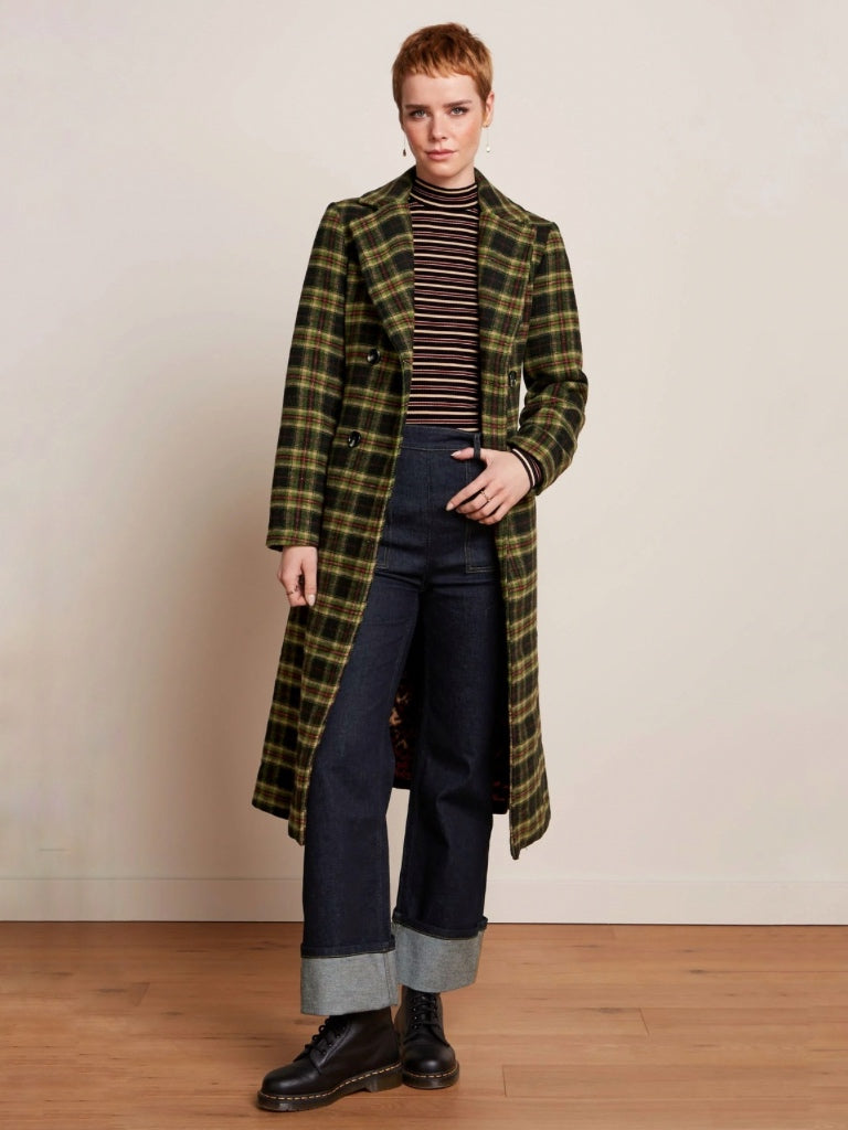 KING LOUIE ROBIN CHECK COAT