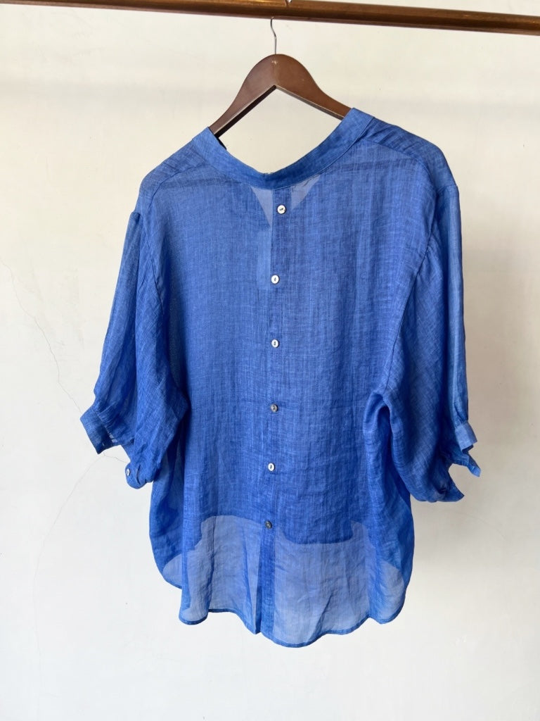 WORTHIER LINEN CAPRI SHIRT