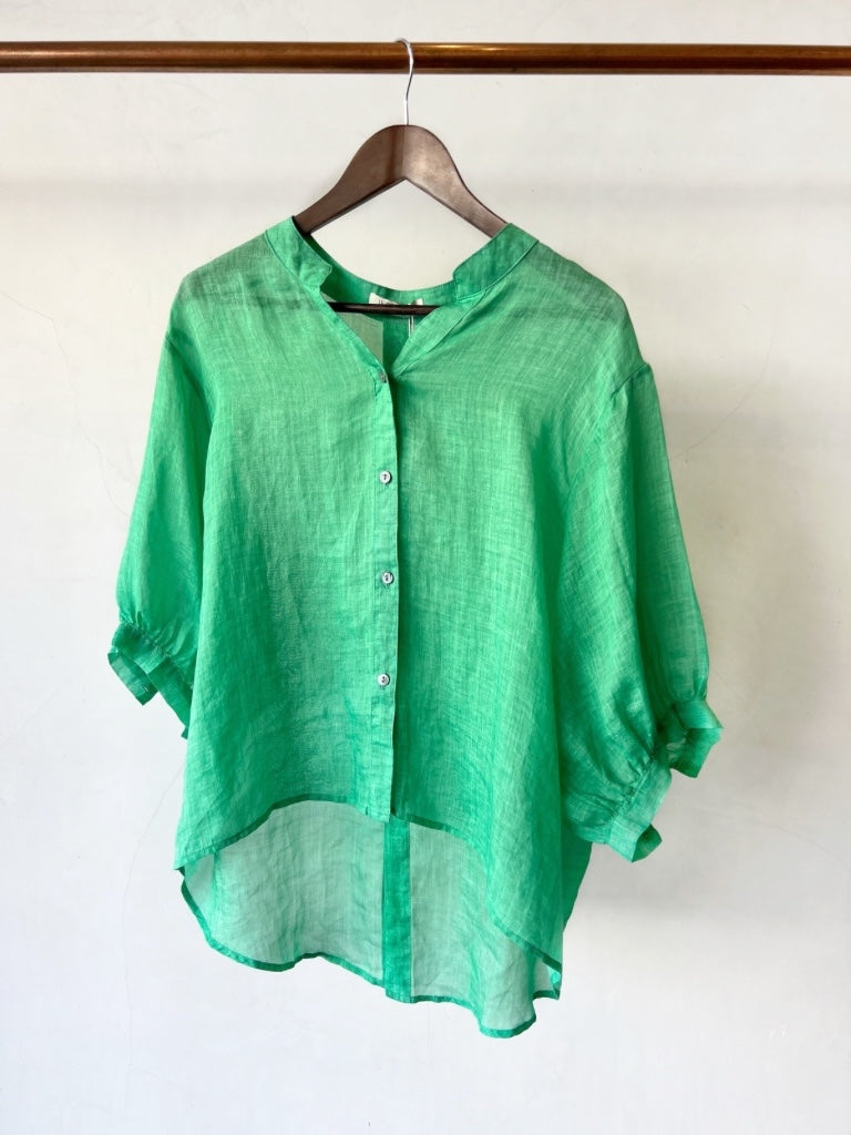 WORTHIER LINEN CAPRI SHIRT