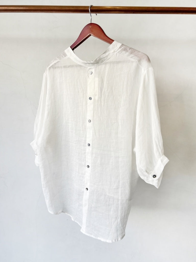 WORTHIER LINEN CAPRI SHIRT