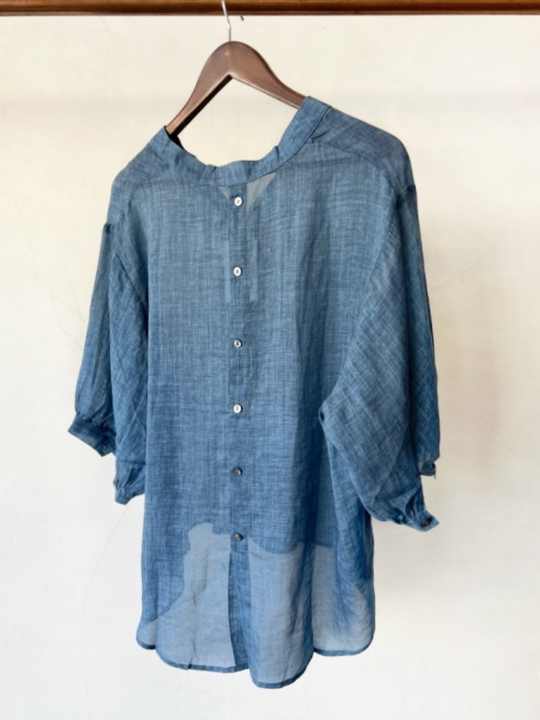 WORTHIER LINEN CAPRI SHIRT