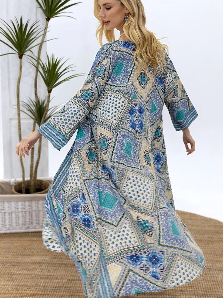 SAMENZA SILK BLEND KIMONO