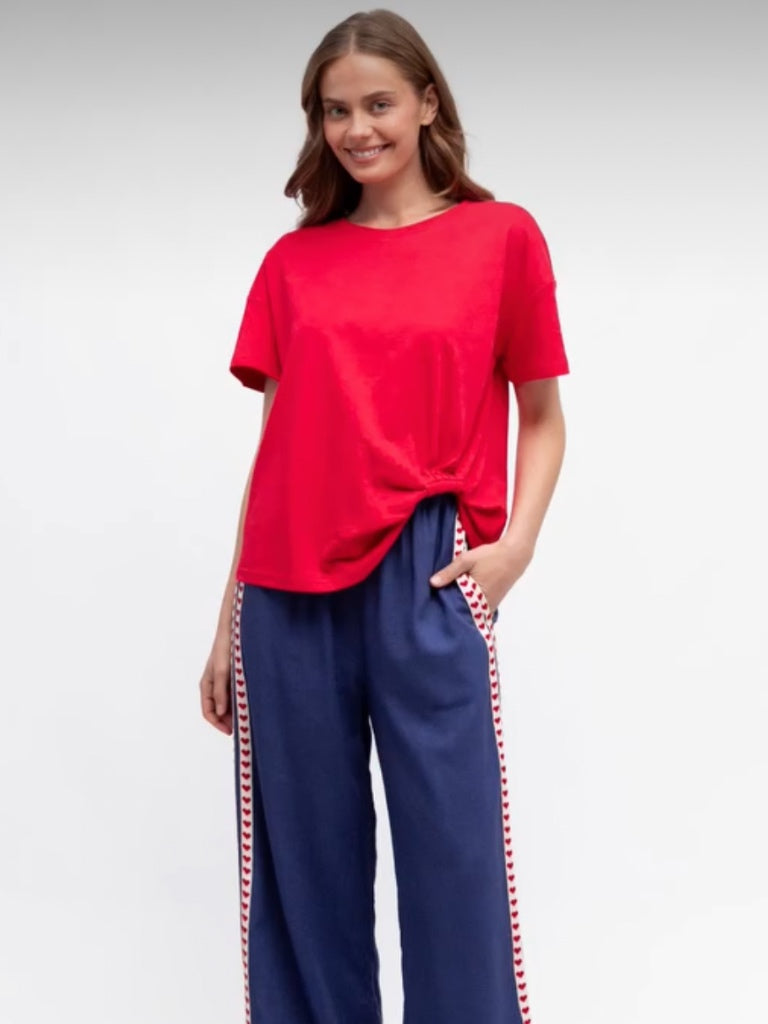 LABEL OF LOVE TUCK TEE