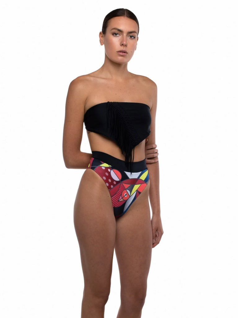 LOU LOU ST CRUZ STELLAR ECLIPSE BIKINI BANDEAU