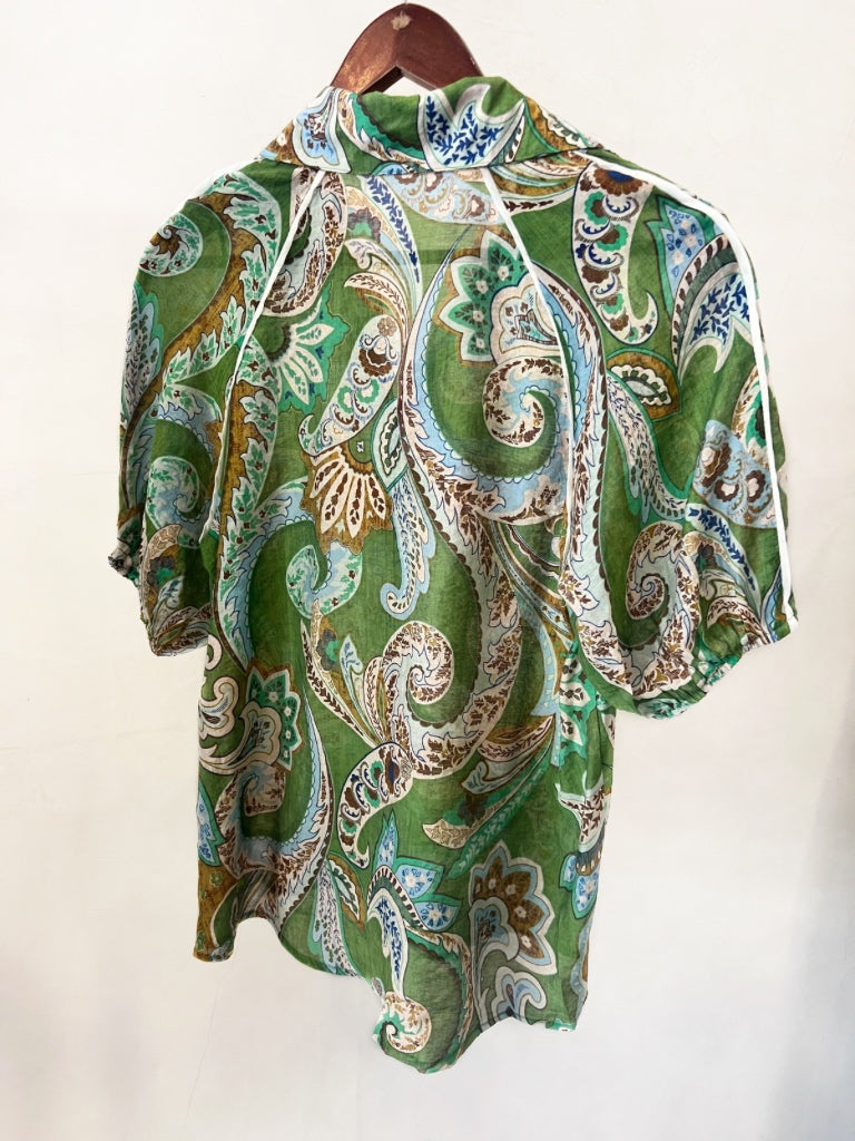 SAMARA PIPER PAISLEY BLOUSE
