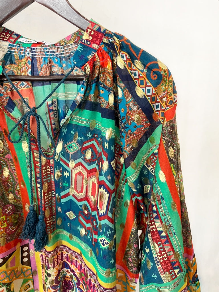 SAMARA TASSEL BLOUSE