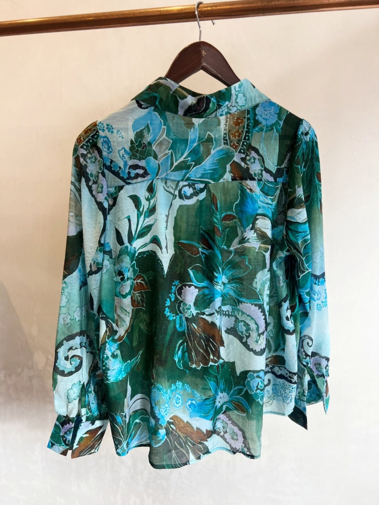 INZAGI AQUARIUS BLOUSE