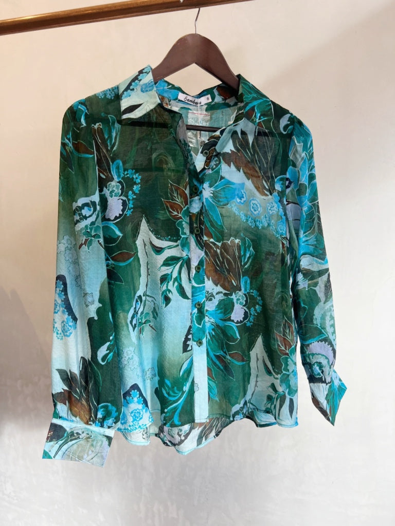 INZAGI AQUARIUS BLOUSE