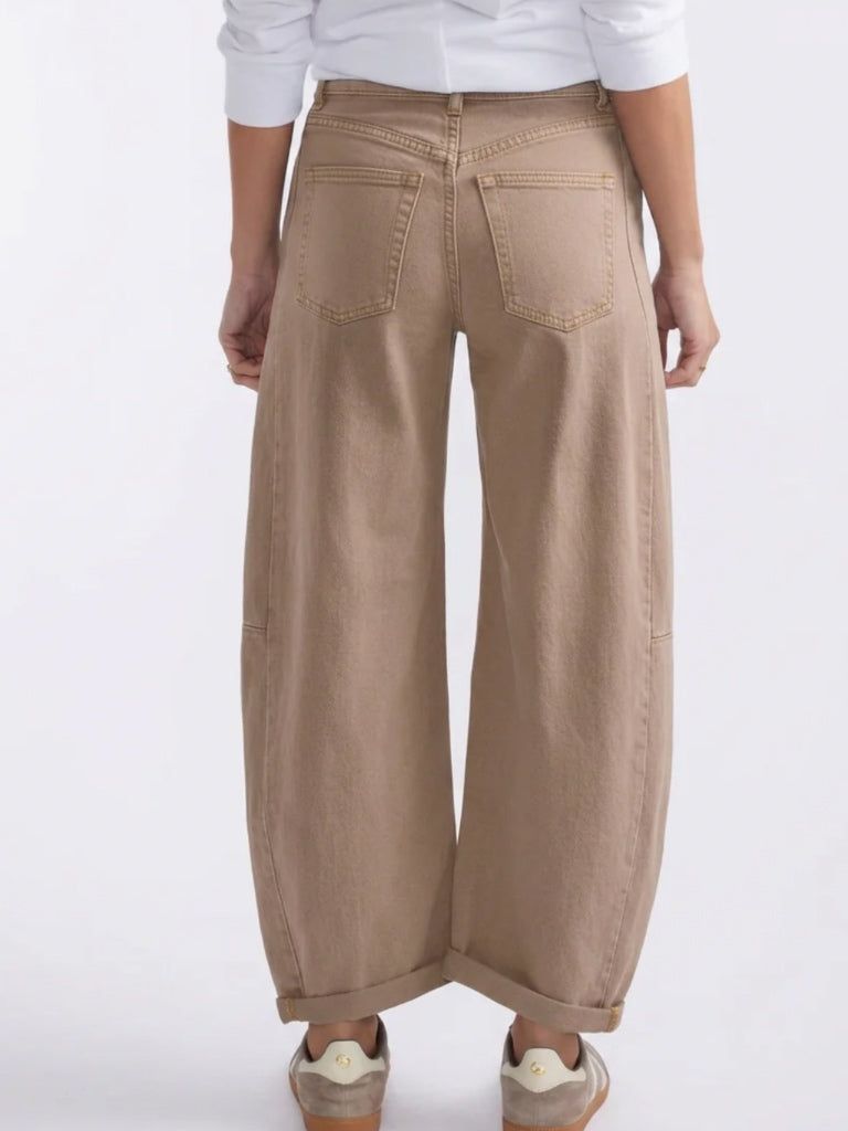 ITALIAN STAR IDAHO BARREL JEAN - COLOURED