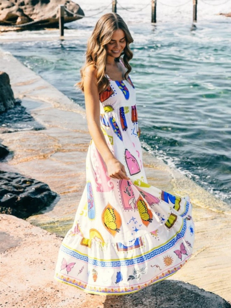 LABEL OF LOVE BUTTERFLY DRESS - INZAGI LABEL OF LOVE BUTTERFLY DRESS - INZAGI