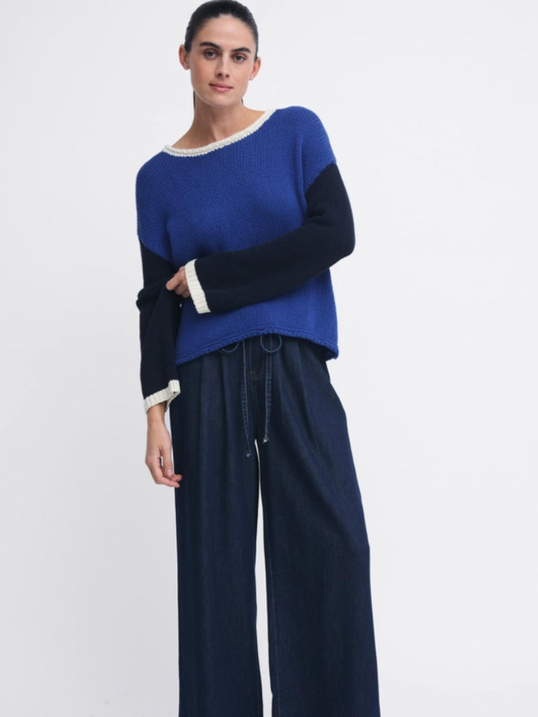 LITTLE LIES SUZIE COLOUR BLOCK KNIT