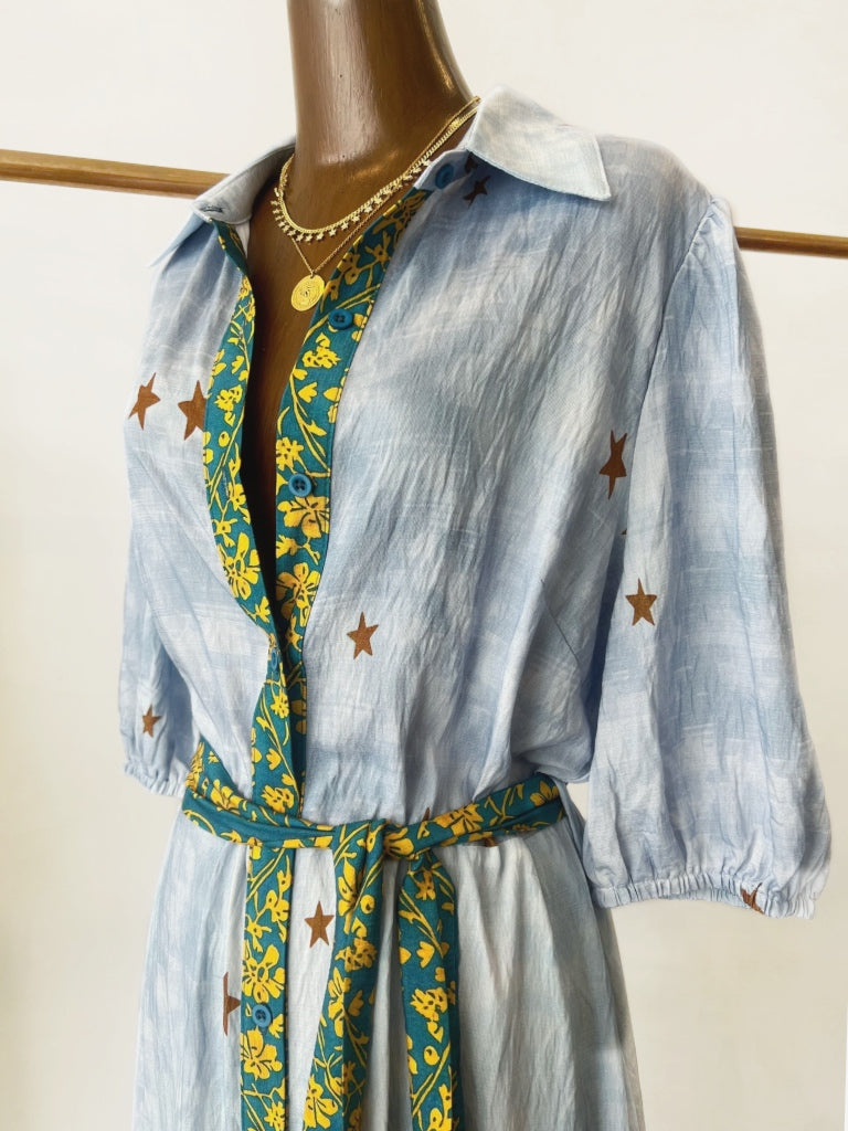 SALTY BRIGHT OASIS MAXI DRESS