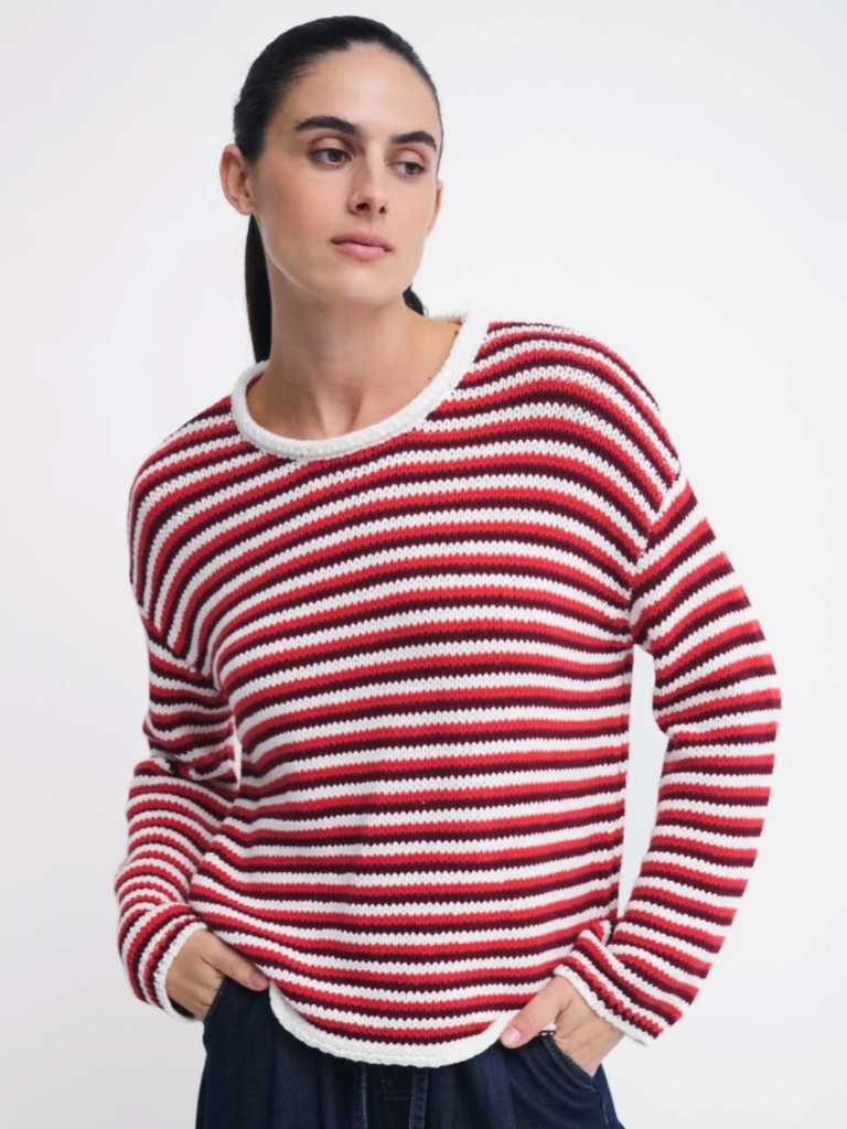 LITTLE LIES SUZIE STRIPE KNIT