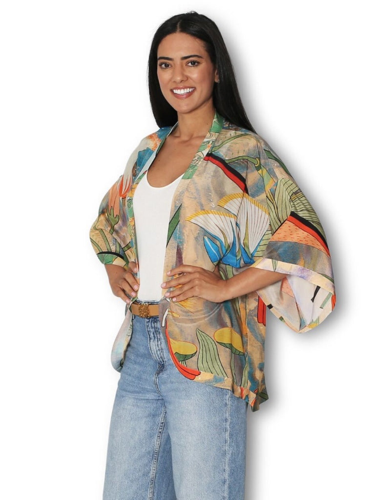 ARTIST LABEL FOLKLORE KIMONO