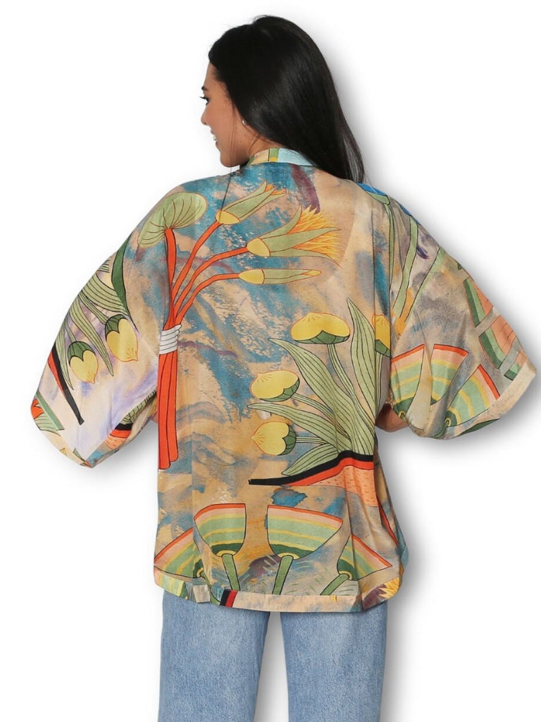 ARTIST LABEL FOLKLORE KIMONO