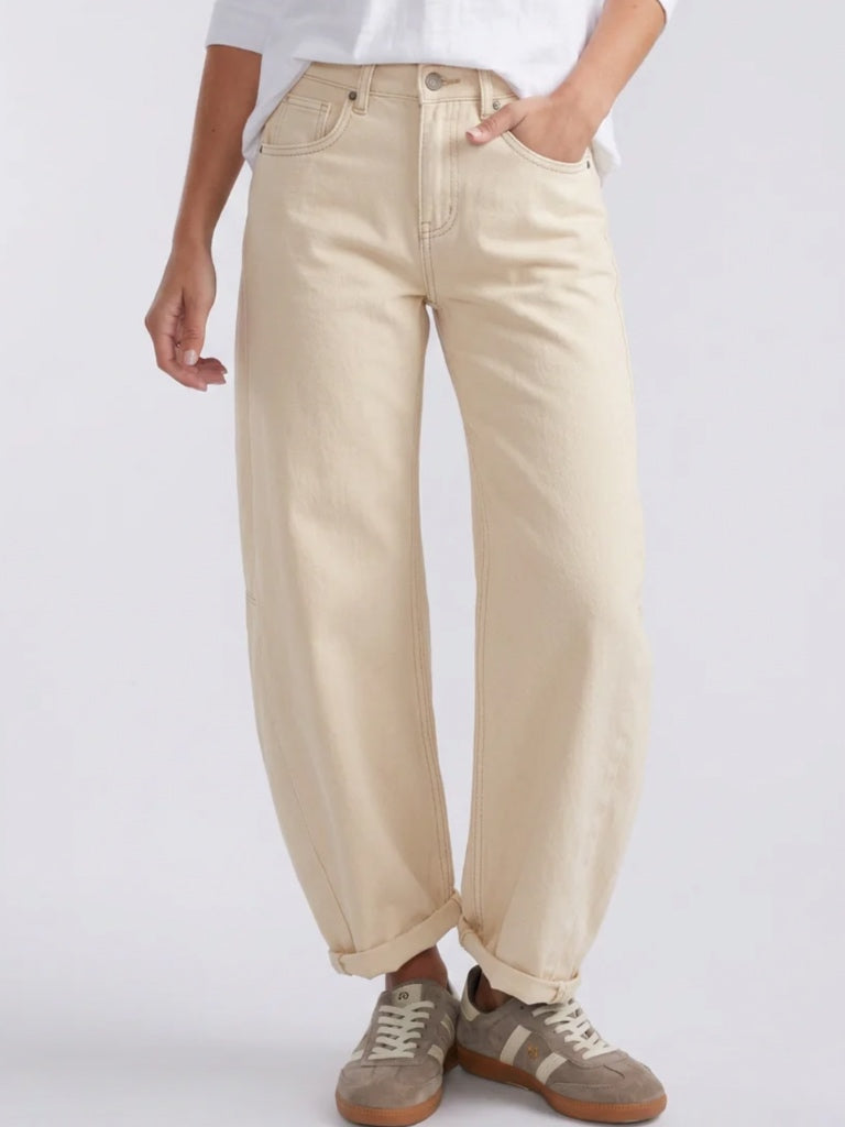 ITALIAN STAR IDAHO BARREL JEAN - COLOURED