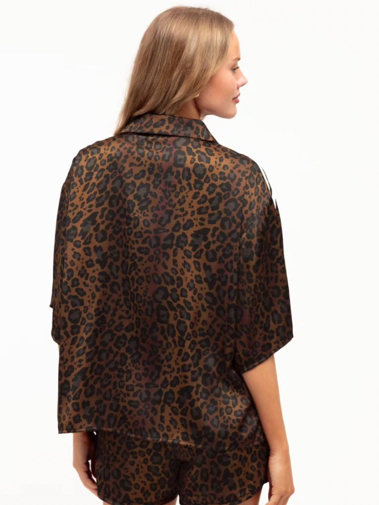 EBBI & I LANI LEOPARD SHIRT