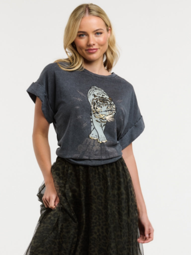 URBAN LUXURY ITALIAN TIGER TEE