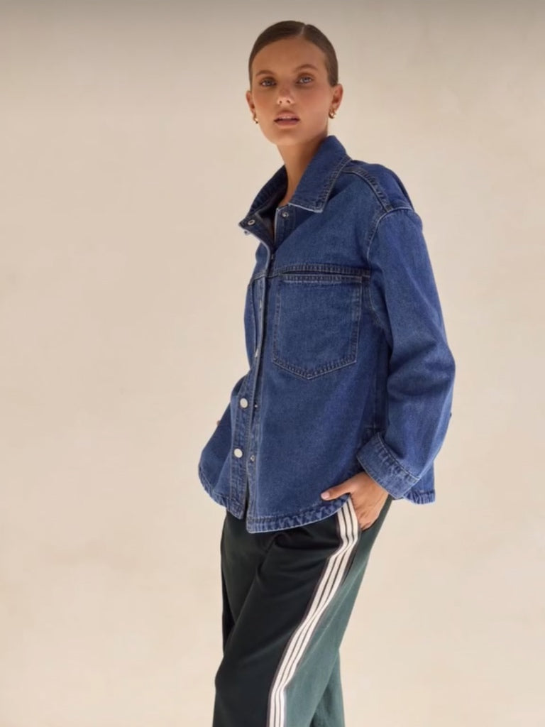 LABEL OF LOVE DENIM SHACKET