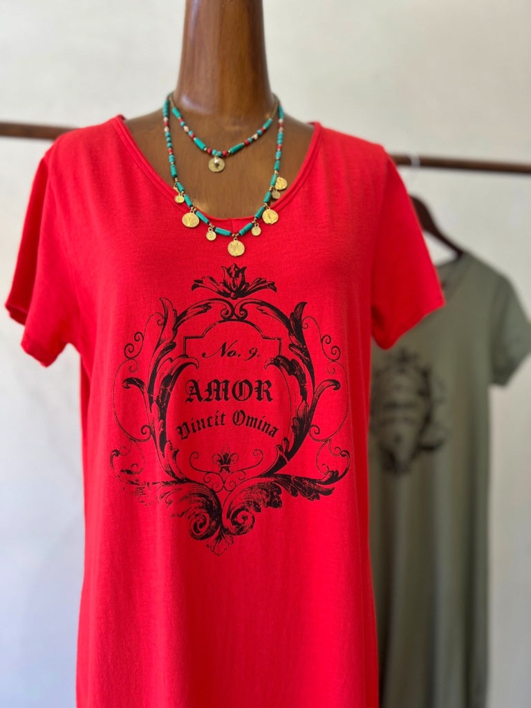 ITALIAN STAR AMOR DRESS