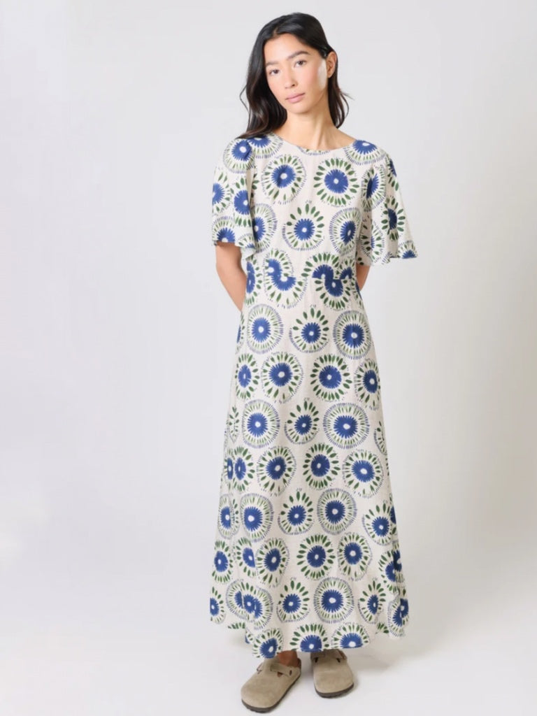 TRAFFIC PEOPLE EARTH FLOWER DRESS