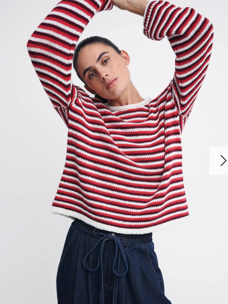 LITTLE LIES SUZIE STRIPE KNIT