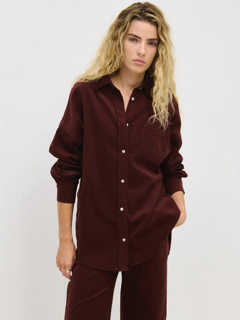 LITTLE LIES KARA CORD SHIRT