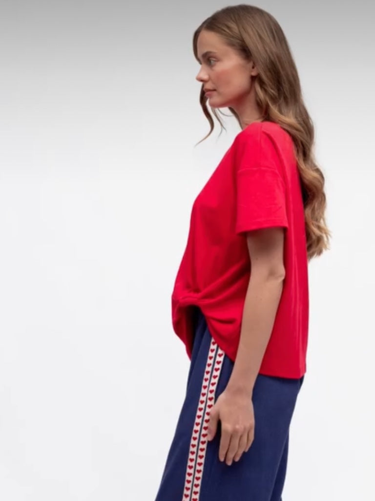 LABEL OF LOVE TUCK TEE