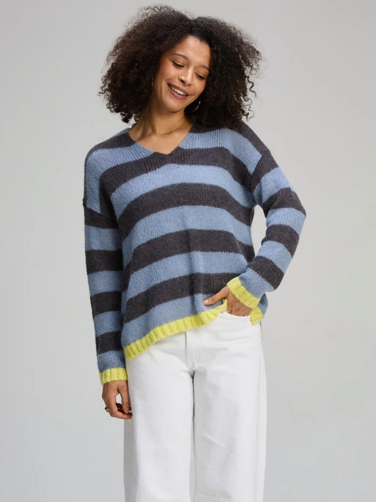 ZAKET & PLOVER COZY V NECK