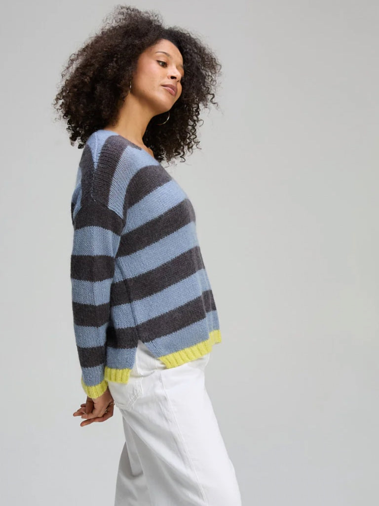 ZAKET & PLOVER COZY V NECK