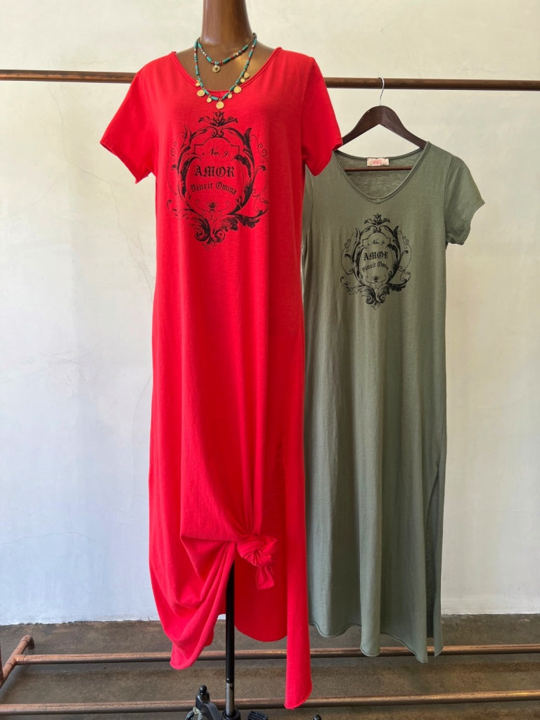 ITALIAN STAR AMOR DRESS