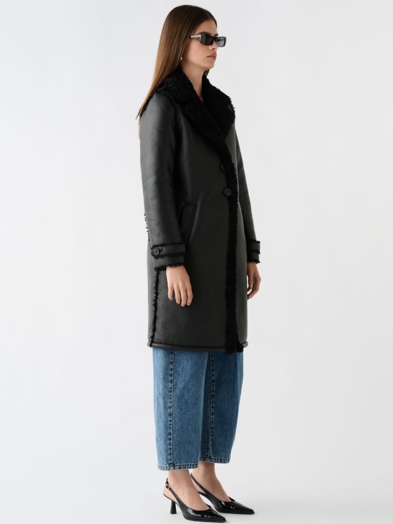 ESMAEE MAVERICK SHEARLING COAT