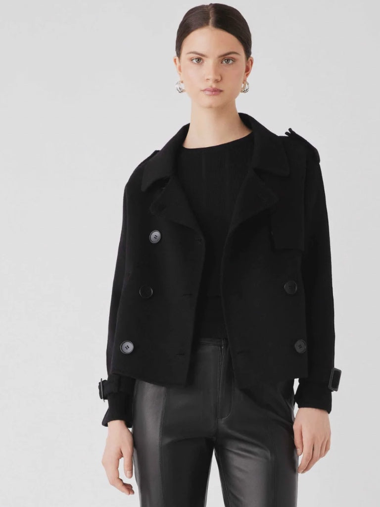 ESMAEE CHELSEA CROPPED TRENCH