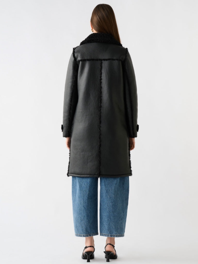 ESMAEE MAVERICK SHEARLING COAT