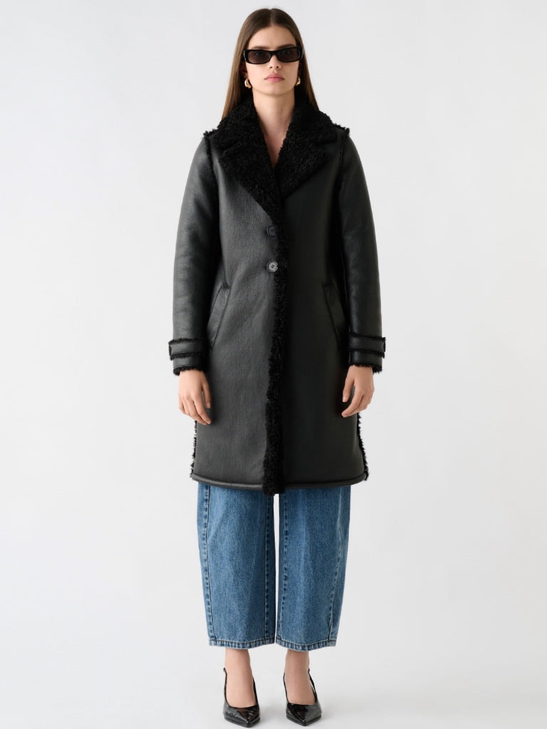 ESMAEE MAVERICK SHEARLING COAT