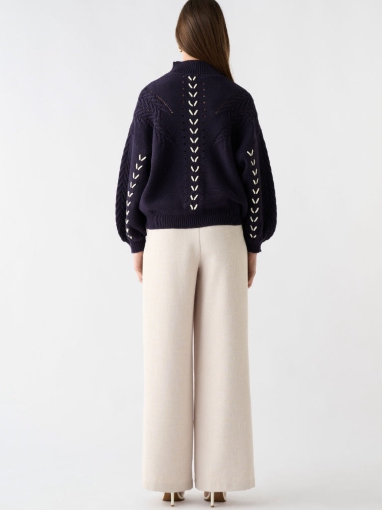 ESMAEE JODY CABLE KNIT