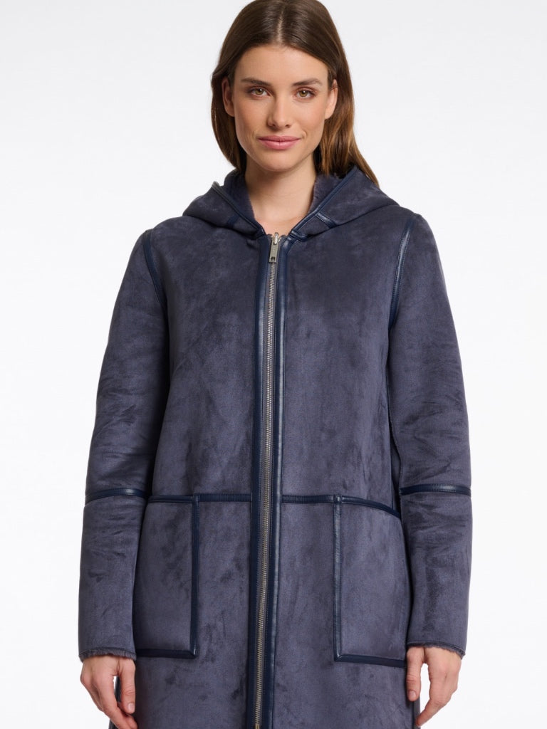 RINO PELLE RENE REVERSIBLE COAT