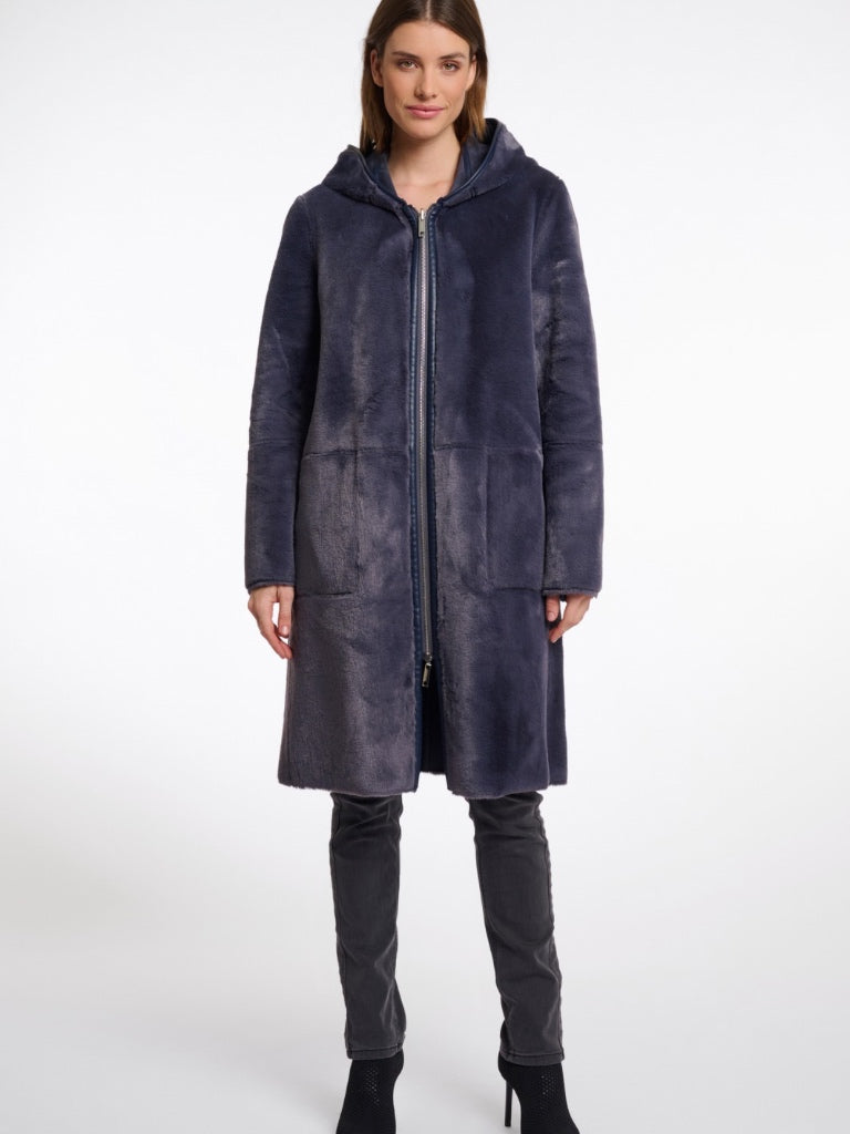 RINO PELLE RENE REVERSIBLE COAT